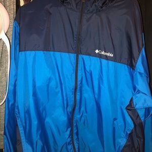 Men’s Columbia rain jacket